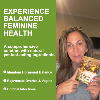 Bee Venom NMN Natural Repair Vaginal Capsules💗[Regulates hormone imbalance, obesity, acne, uterine fibroids and vaginal diseases]